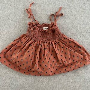 Oeuf 2Y top -the cutest top with tiny tulips